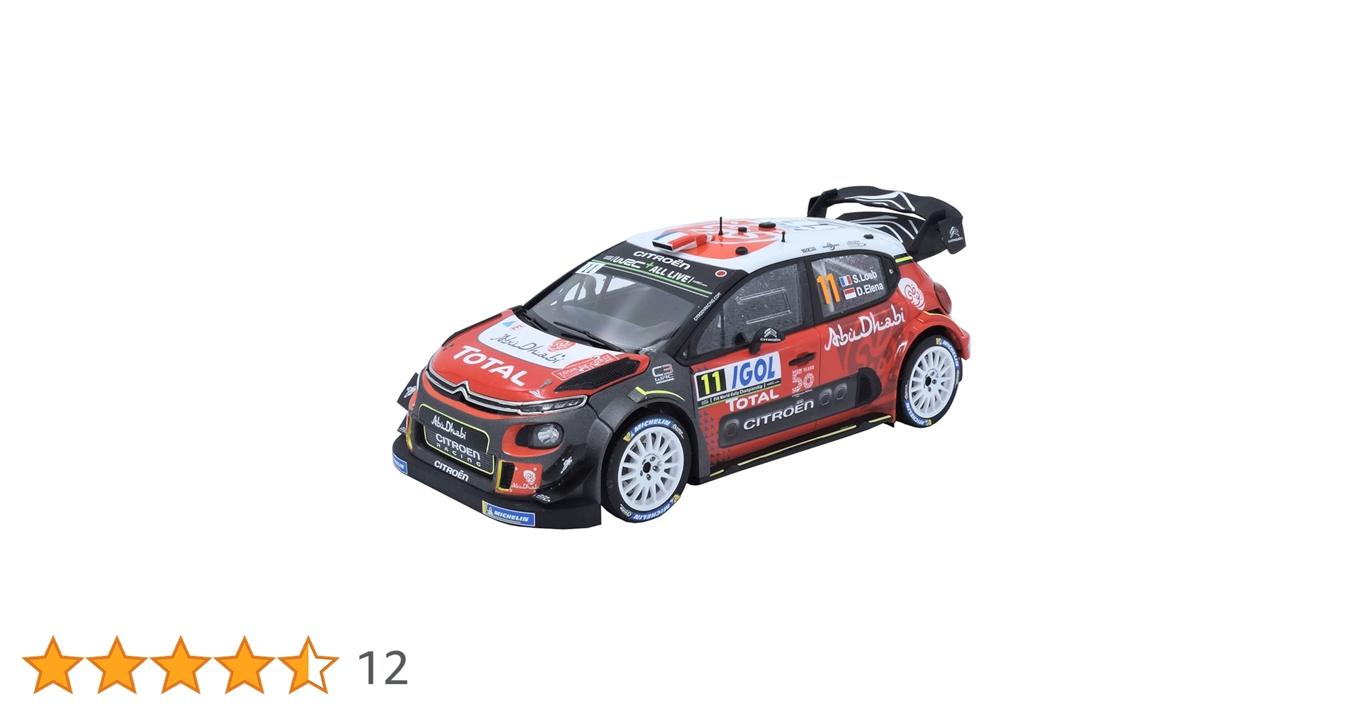 ベルキット　CITROËN C3 WRC 2018・2019デカールセット Belkits: Citroen C3 WRC Tour de Corse 2018 Applying the